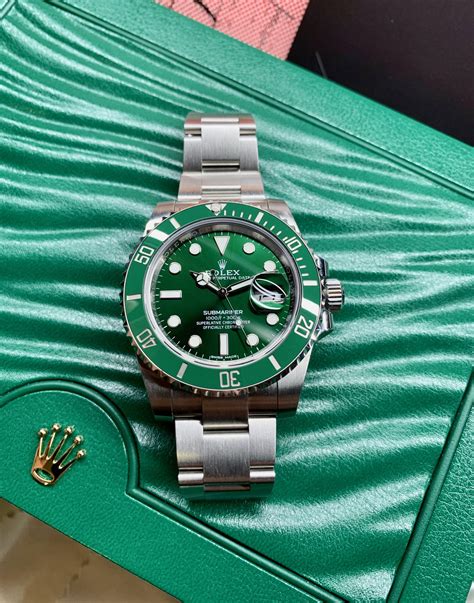 rolex submariner hulk verde|rolex hulk submariner for sale.